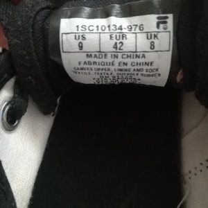 fila shoes made in china
